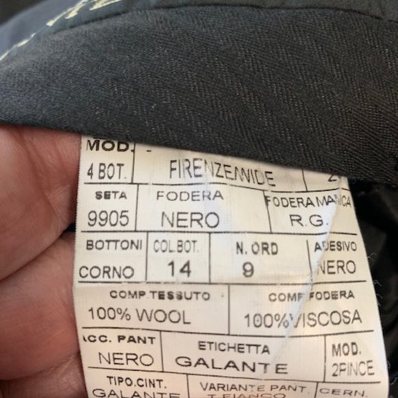 Galante Uomo Italian Men's Dress Pants - Picture 8 of 8